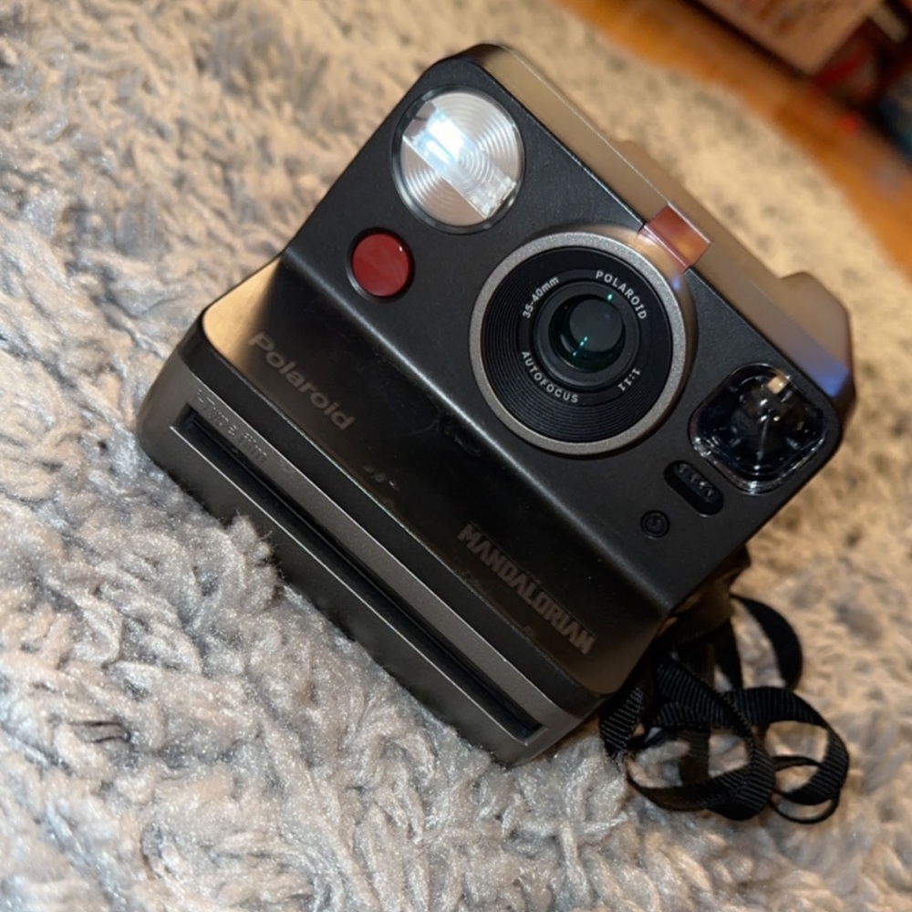 Instax Mandalorian instant camera